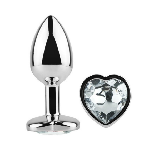 Heart Shaped Butt Plug Size Talla L - immagine 3