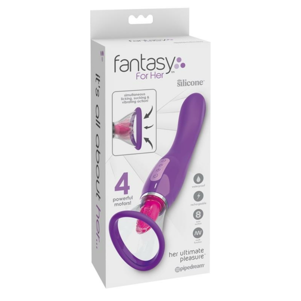 Her Ultimate Pleasure Clitoris Stimulator and Vibe - immagine 6