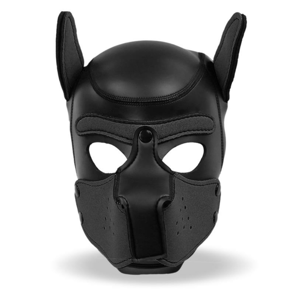 Hound Neoprene Dog Hound Removable Muzzle Black One Size - immagine 3