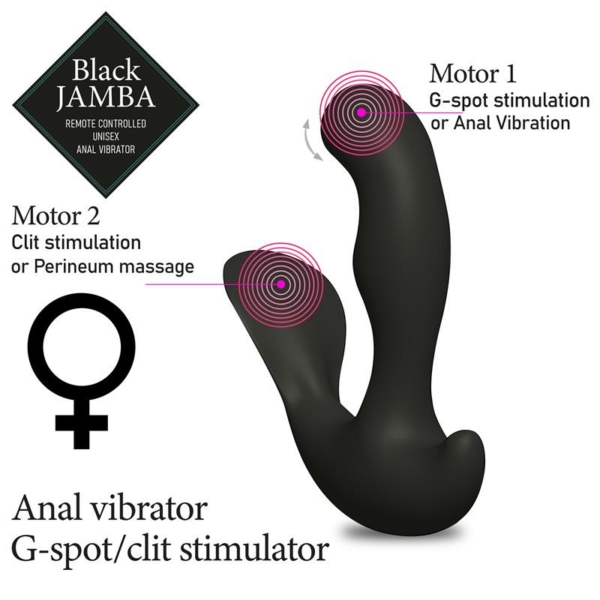 Jamba Anal Vibrator and G-Spot Stimulator Black - immagine 3