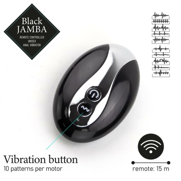 Jamba Anal Vibrator and G-Spot Stimulator Black - immagine 4