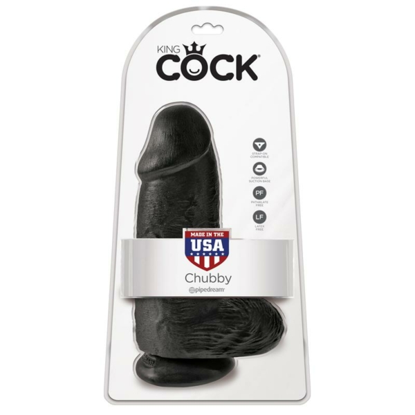 King Cock Chubby 9 - Black - immagine 2