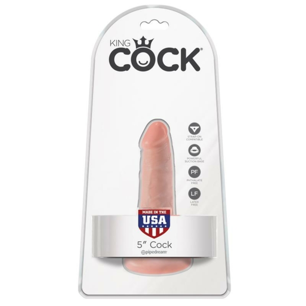 King Cock Dildo 5 - Flesh - immagine 3