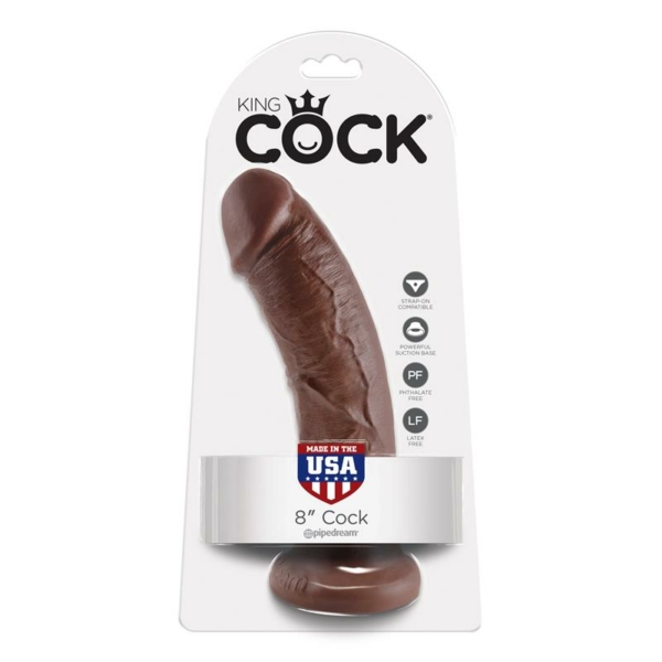 King Cock Dildo 8 - Brown - immagine 2