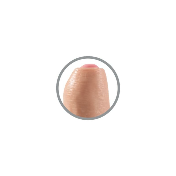 King Cock Realistic Dildo with Movable Foreskin Flesh 9 - immagine 4