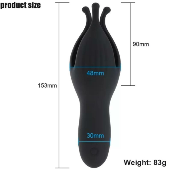 Krone Tip Cup Masturbator for Men Silicone USB - immagine 11