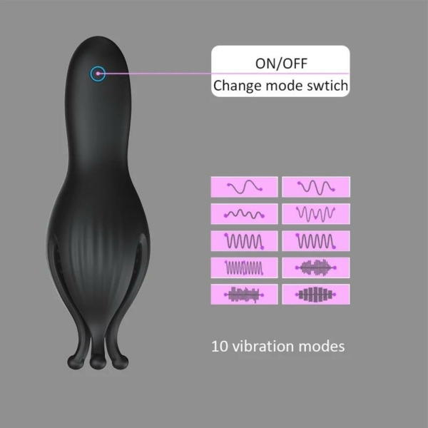 Krone Tip Cup Masturbator for Men Silicone USB - immagine 8