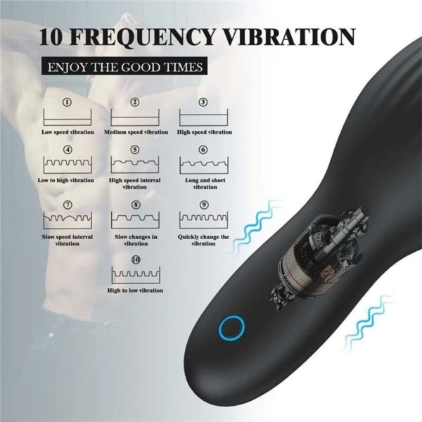 Krone Tip Cup Masturbator for Men Silicone USB - immagine 10