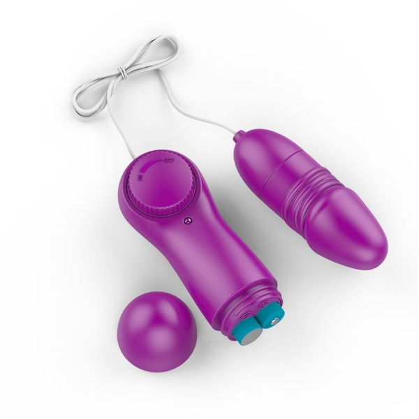 Laary Multi-Speed Vibrating Egg with Remote Control Purple - immagine 4