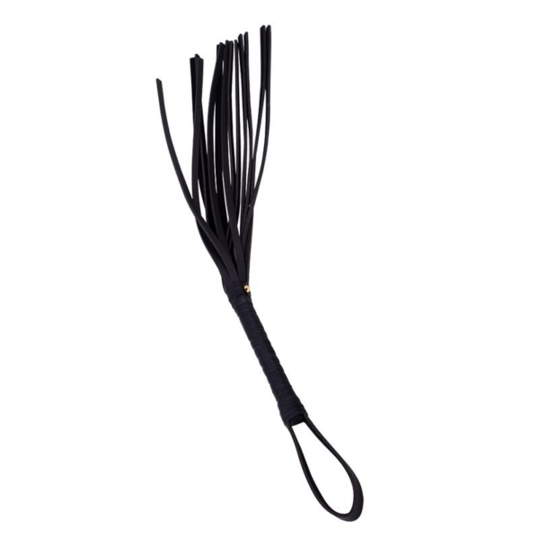 Leather Whip 72 cm Black - immagine 3