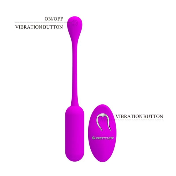 Lechies Vibrating Egg with Remote Control USB - immagine 6