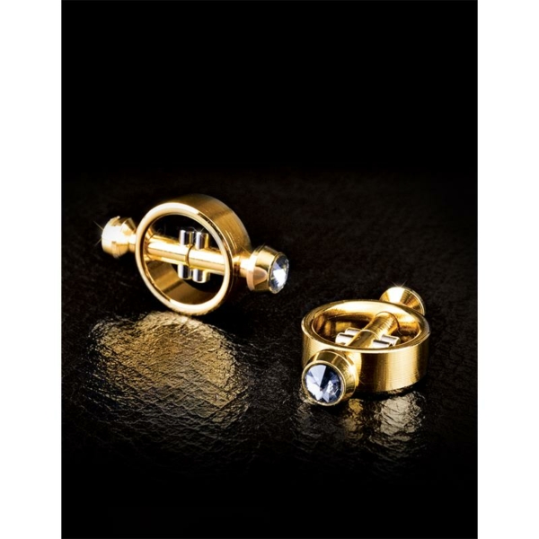 Magnetic Nipple Clamps Gold - immagine 2