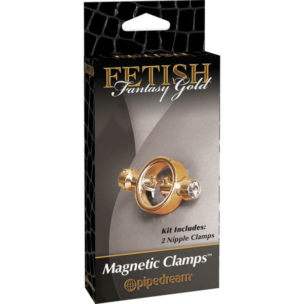 Magnetic Nipple Clamps Gold - immagine 4