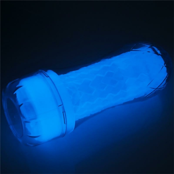 Male Masturbator Lumino Blue Light - immagine 4