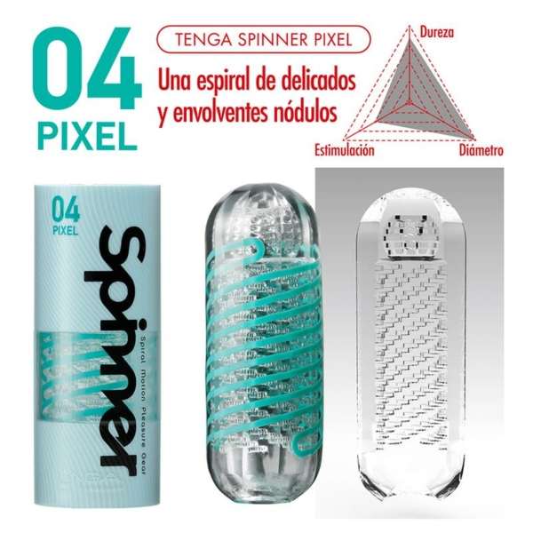Male Masturbator Spinner 04 Pixel - immagine 2