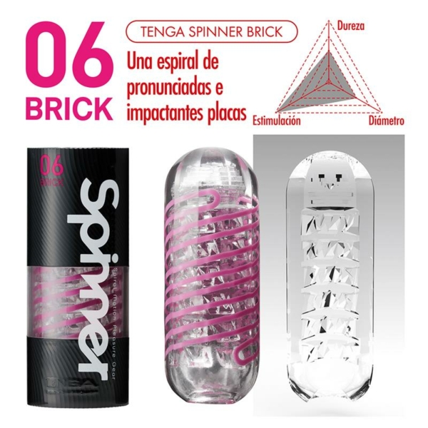 Male Masturbator Spinner 06 Brick - immagine 2