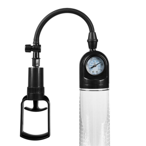 Manual Penis Pump with Valve PSX03 Crystal - immagine 2