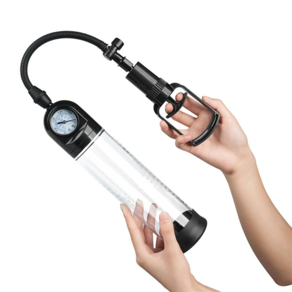 Manual Penis Pump with Valve PSX03 Crystal - immagine 3