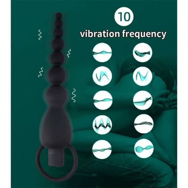 Marbe Anal Chain with Vibration USB Silicone - immagine 7