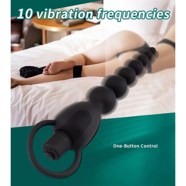 Marbe Anal Chain with Vibration USB Silicone - immagine 10