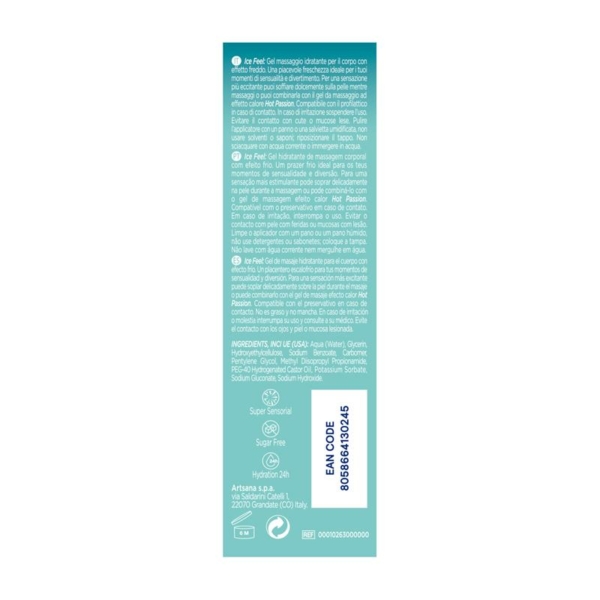 Massage Gel Ice Feel 200 ml - immagine 3