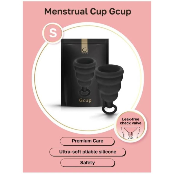 Menstrual Cup Gcup Mystic Noir Size S - immagine 5