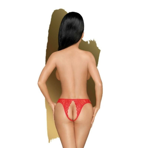 Naughty Valentine Open Panties Red - immagine 2