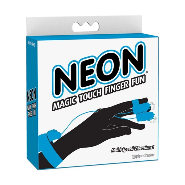 Neon Magic Touch Finger Fun Blue - immagine 2