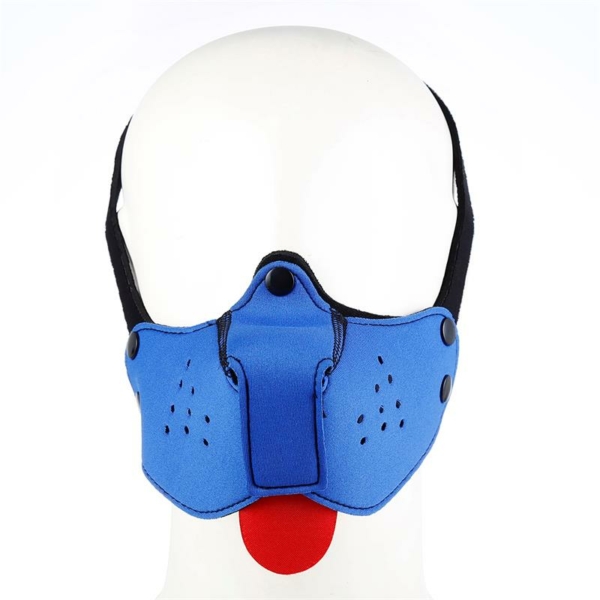 Neoprene Puppy Face Mask Blue - immagine 2