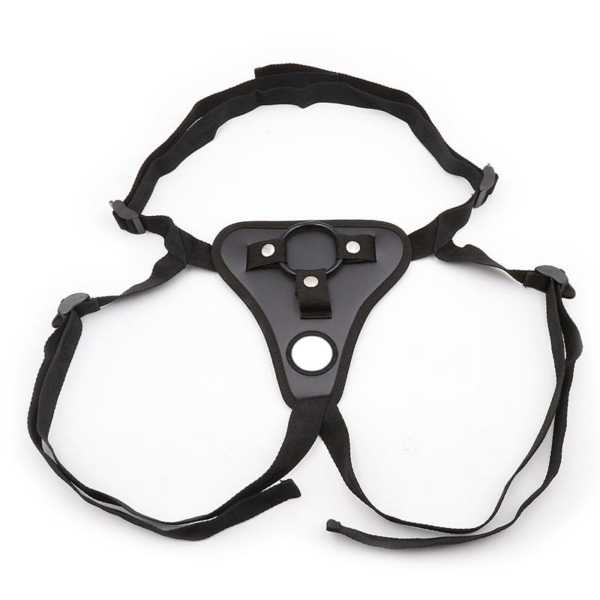 Neoprene Strap On with Silicone Ring Adjustable - immagine 2