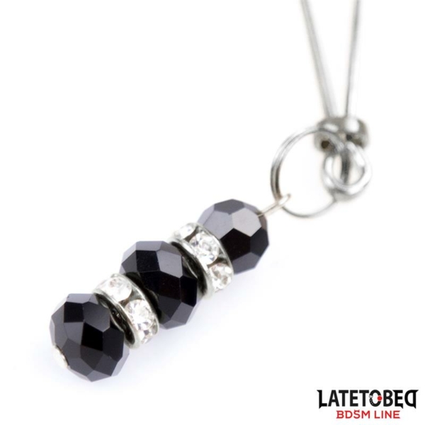 Nipple Clamps with Glass Beads - immagine 3