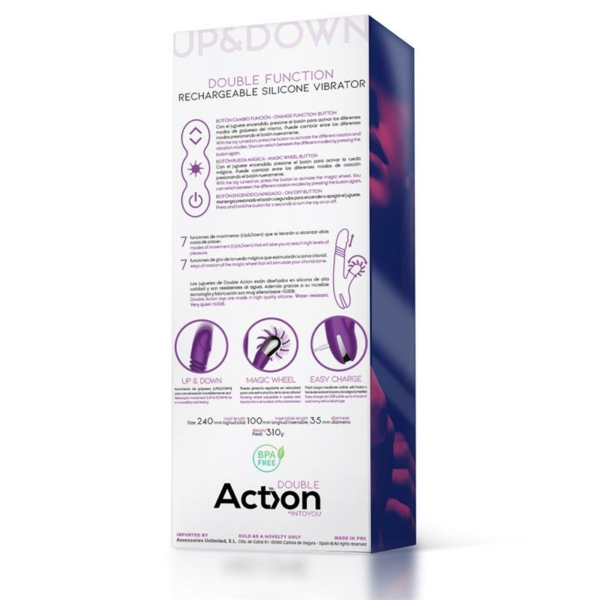 No. Four Up and Down Vibrator with Rotating Wheel - immagine 6
