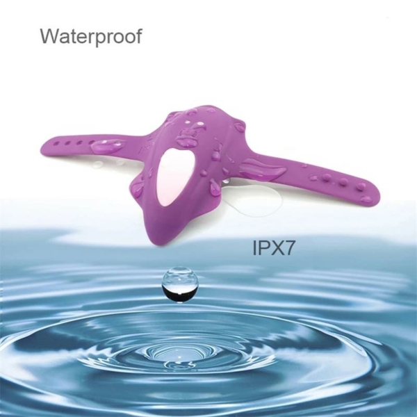 No. Seventeen Panty Stimulator Remote Control Magnetic USB Purple - immagine 14