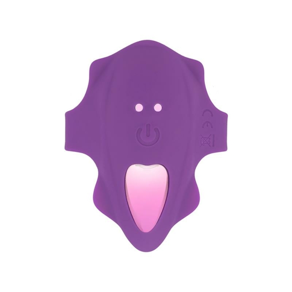 No. Seventeen Panty Stimulator Remote Control Magnetic USB Purple - immagine 5