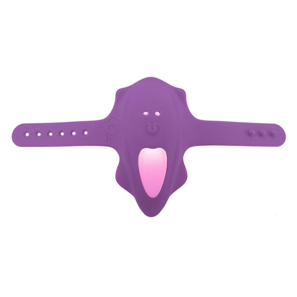 No. Seventeen Panty Stimulator Remote Control Magnetic USB Purple - immagine 7