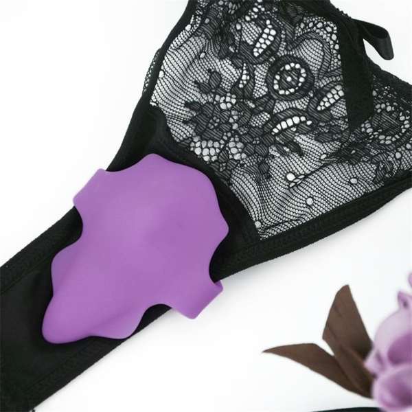 No. Seventeen Panty Stimulator Remote Control Magnetic USB Purple - immagine 10