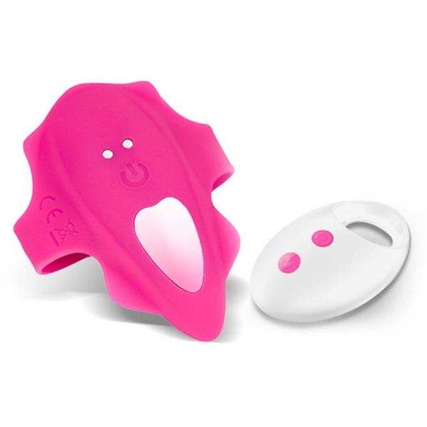 No.Seventeen Panty Stimulator with Remote Control Magnetic USB Pink - immagine 2