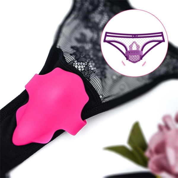 No.Seventeen Panty Stimulator with Remote Control Magnetic USB Pink - immagine 6