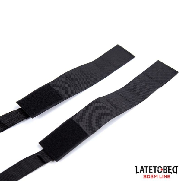 Nylon Velcro Bed Restraints with Plastic Hook - immagine 4
