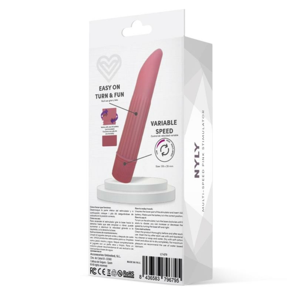 Nyly Multi-Speed Stimulator Pink - immagine 3
