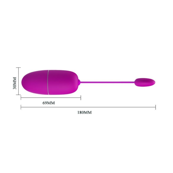 Nymph Vibrating Egg with Movil APP - immagine 7