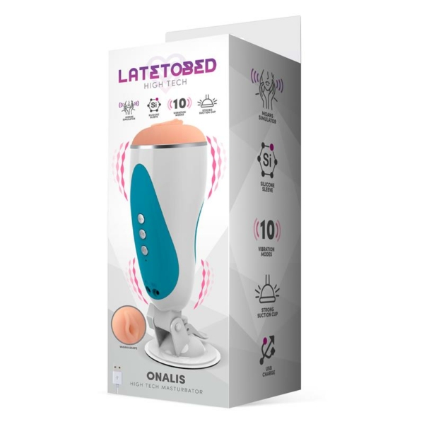 Onalis High Tech Masturbator Moan and Vibrator System USB - immagine 2