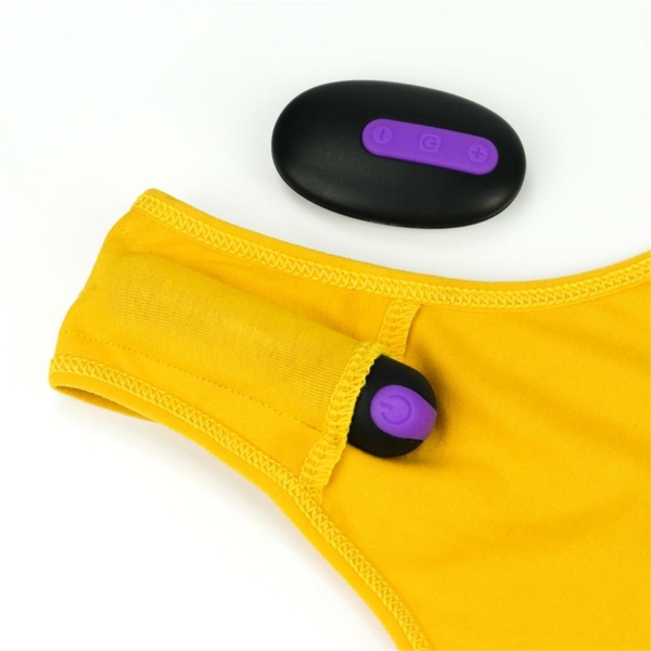 Open Panties with Vibrating Bullet and Remote Control Size M - immagine 6