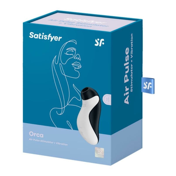 Orca Clítoris Sucker Double Air Pulse - immagine 8