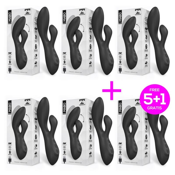 Pack 5+1 Mabo G-Spot Vibe Finger Unibody