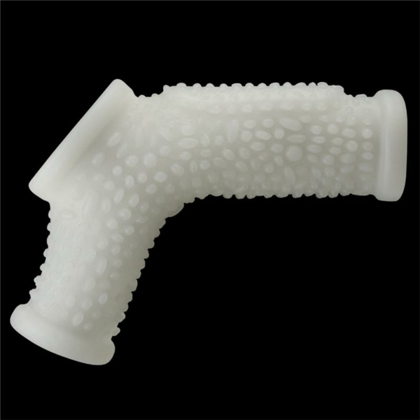 Penis and testicles sleeve with vibration Drip Knights - immagine 2