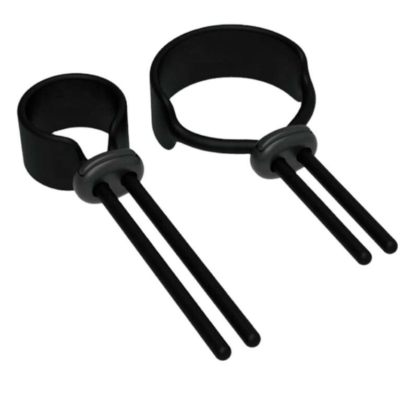 Adjustable Wider Arrest Silicone Cock Ring - immagine 3