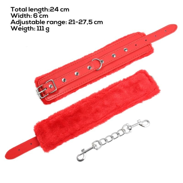 Premium Fur Adjustable handcuffs - immagine 6