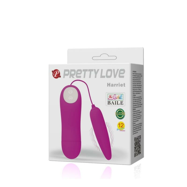 Pretty Love Vibrating Egg Harriet Purple - immagine 7