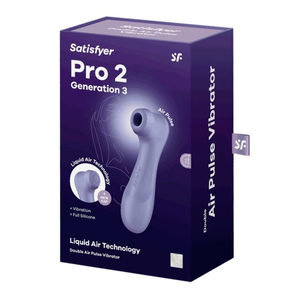 Pro 2 Gen 3 Liquid Air Technology Suction and Vibration Lilac - immagine 7
